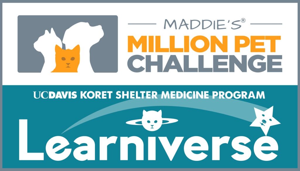 Maddie's Million Pet Challenge/ Learniverse logo